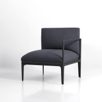 팜 알루미늄 암 소파[L]_다크그레이 Fam Aluminum Arm Sofa[Left]