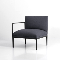 팜 알루미늄 암 소파[R]_다크그레이 Fam Aluminum Arm Sofa[Right]