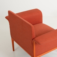 팜 암 소파_오렌지 Fam Arm Sofa