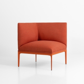 팜 코너 소파_오렌지 Fam Corner Sofa