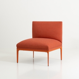 팜 1인 소파_오렌지 Fam 3Seat Sofa