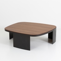 루이스 소파 테이블 하이 Louis Sofa Table High월넛/다크브라운