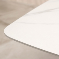 브릿지 소파 테이블 Bridge sofa table화이트세라믹