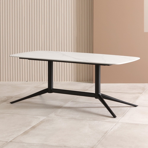 브릿지 소파 테이블 Bridge sofa table화이트세라믹