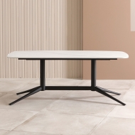 브릿지 소파 테이블 Bridge sofa table화이트세라믹