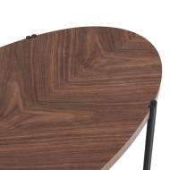 스핀 소파 테이블 Spin Sofa Table월넛