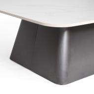 크리프 소파 테이블 Cliff sofa table화이트세라믹/헤어라인 발색