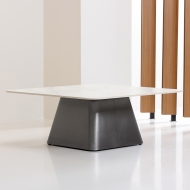 크리프 소파 테이블 Cliff sofa table화이트세라믹/헤어라인 발색