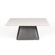 크리프 소파 테이블 Cliff sofa table화이트세라믹/헤어라인 발색