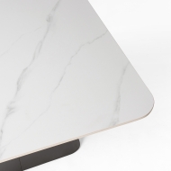 크리프 소파 테이블 Cliff sofa table화이트세라믹/헤어라인 발색