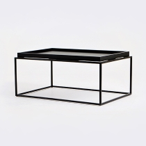 트레이 소파 테이블 Tray sofa table블랙 [직사각]