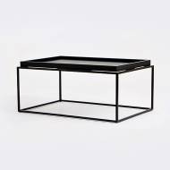 트레이 소파 테이블 Tray sofa table블랙 [직사각]