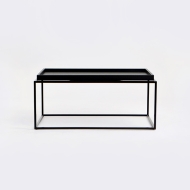 트레이 소파 테이블 Tray sofa table블랙 [직사각]