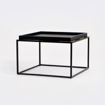트레이 소파 테이블 Tray sofa table블랙 [정사각]