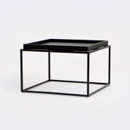트레이 소파 테이블 Tray sofa table블랙 [정사각]