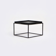 트레이 소파 테이블 Tray sofa table블랙 [정사각]
