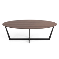 트리니티 소파 테이블 Trinity Sofa Table월넛+브라운골든