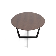 트리니티 소파 테이블 Trinity Sofa Table월넛+브라운골든