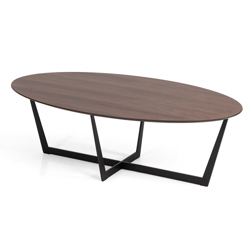 트리니티 소파 테이블 Trinity Sofa Table월넛+브라운골든