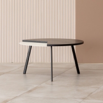 팩맨 소파 테이블 Packman sofa table화이트블랙