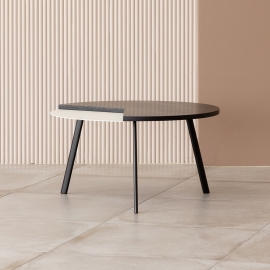 팩맨 소파 테이블 Packman sofa table화이트블랙