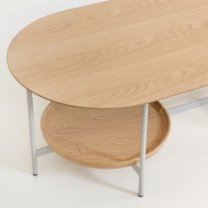 하이드 소파 테이블 Hide sofa table화이트오크네츄럴