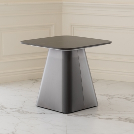 크리프 사이드 테이블 Cliff side table블랙세라믹/헤어라인 발색