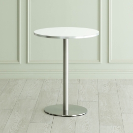 핀 원형 테이블다리 [조절발 無]실버