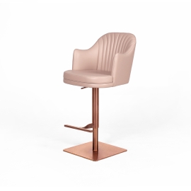 릴렉싱 바체어 Relaxing barchair모란디밀크+로즈골드