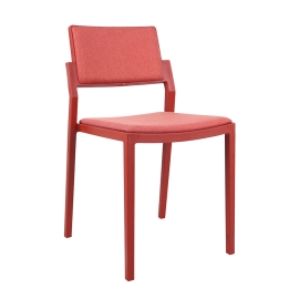 라미체어패브릭레드