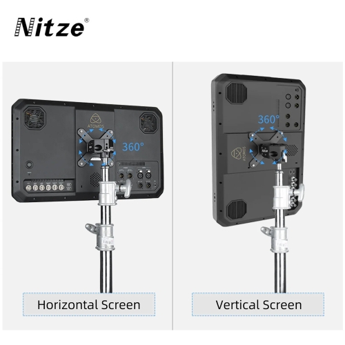 Nitze JSQ-006B 상세 이미지 — 스위블 틸트 기울기 조절 VESA 마운트