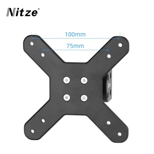 Nitze JSQ-006B 상세 — 조명 스탠드 장착 세로 화면비 모니터 포트레이트 모드