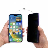 아이폰 180도 사생활 보호 유리필름 (벌크형)