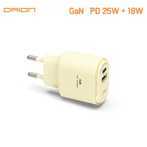 드리온 가정용 PD 25W+18W 충전기 (C+USB 포트)(케이블미포함)