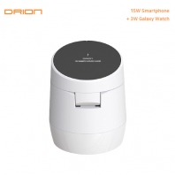 드리온 15w 2in1 무선 충전기 (갤럭시워치) (C-TYPE) (케이블미포함) DR-2IN1-SAM-WATCH