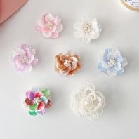 파스텔 입체꽃 진주 핑거톡 스마트톡 7종