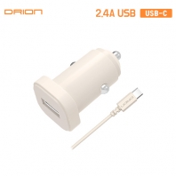 드리온 차량용 2.4A 충전기 (USB포트) (C-TYPE)