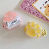 형광 발바닥 키링 에어팟 케이스 2종 (1,2세대 공용 / 프로 / 3세대 / 프로2 / 4세대)