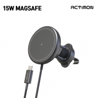 엑티몬 15W 맥세이프 차량용 일체형 충전기 (C-TYPE) MON-MAG-CWC