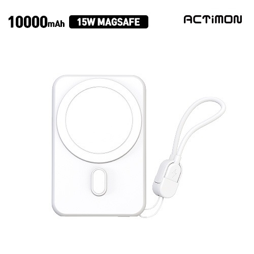 엑티몬 고속 맥세이프 보조배터리 10000mAh (C to C) M-MAG15W-10000