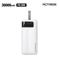 엑티몬 고속 보조배터리 30000mAh (C to C) M-PD20W-30000