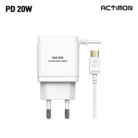 엑티몬 가정용 PD 20W 일체형 충전기 (C PIN)  MON-PD20W-CPIN
