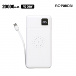 엑티몬 고속 무선 보조배터리 20000mAh  M-PWQ-PD20000-CPIN