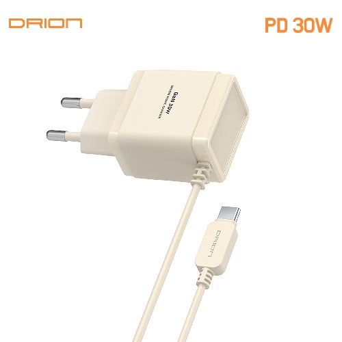 드리온 가정용 PD 30W 일체형 충전기 (C PIN) DR-PD30W-CPIN