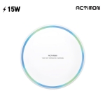 엑티몬 15W 무선 충전 패드 (C-TYPE) M-LED-15W-QWCP1