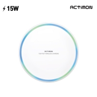 엑티몬 15W 무선 충전 패드 (C-TYPE) M-LED-15W-QWCP1