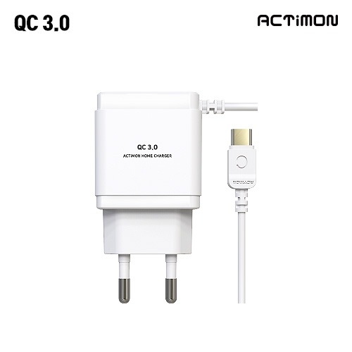 엑티몬 가정용 QC 3.0 충전기 일체형 (C-TYPE) MON-QC-300-T2