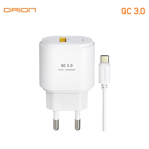 드리온 가정용 QC 3.0 충전기 (USB 포트) (C-TYPE)