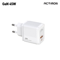 엑티몬 가정용 PD45W 충전기 (C+USB포트)(케이블X) M-PD45W-CU-T2