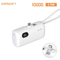 드리온 빌트인 도킹 C핀 보조배터리 10000mAh C PIN D-LCD-MINI10000-CP